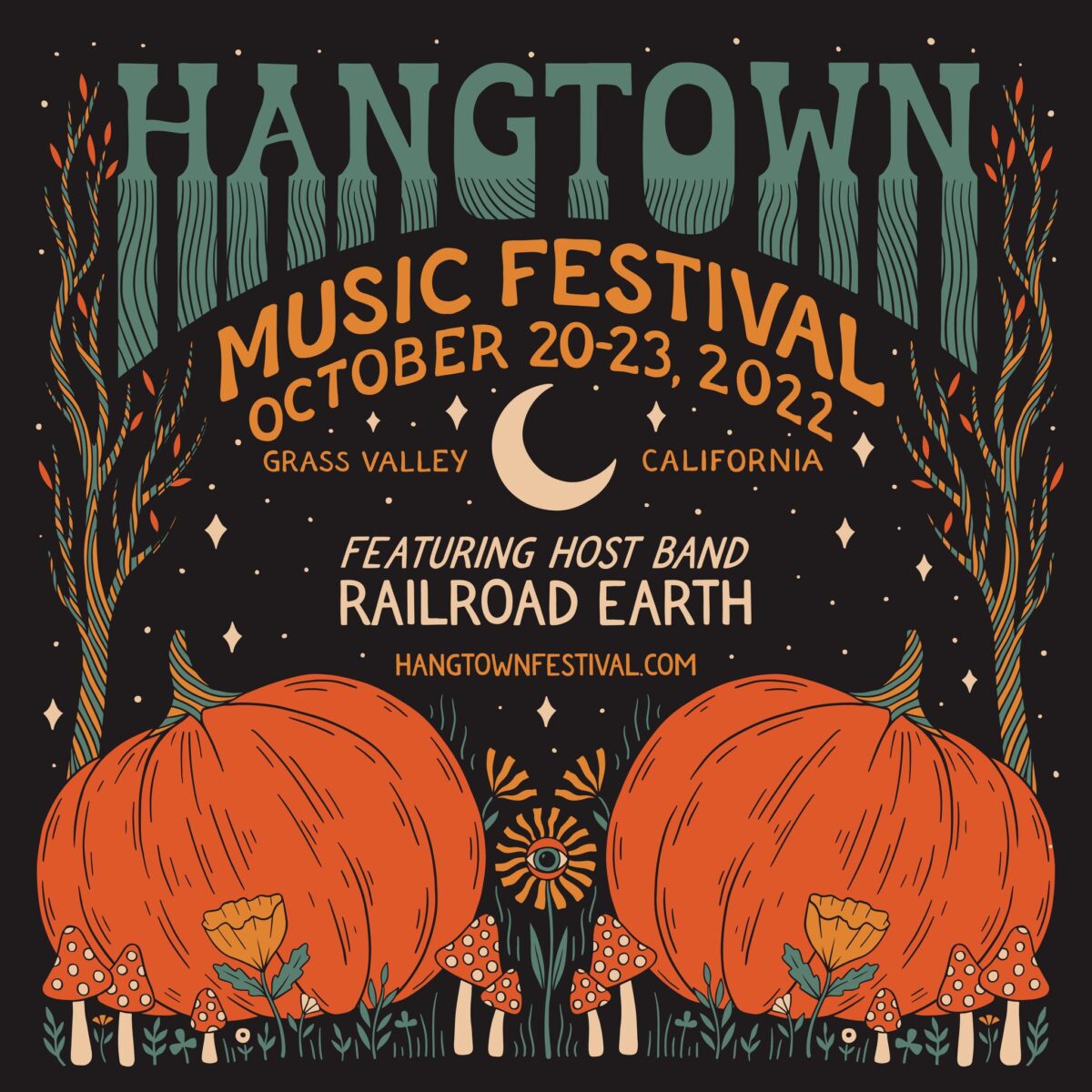 HANGTOWN MUSIC FESTIVAL 2022 IN GRASS VALLEY, CA Railroad Earth